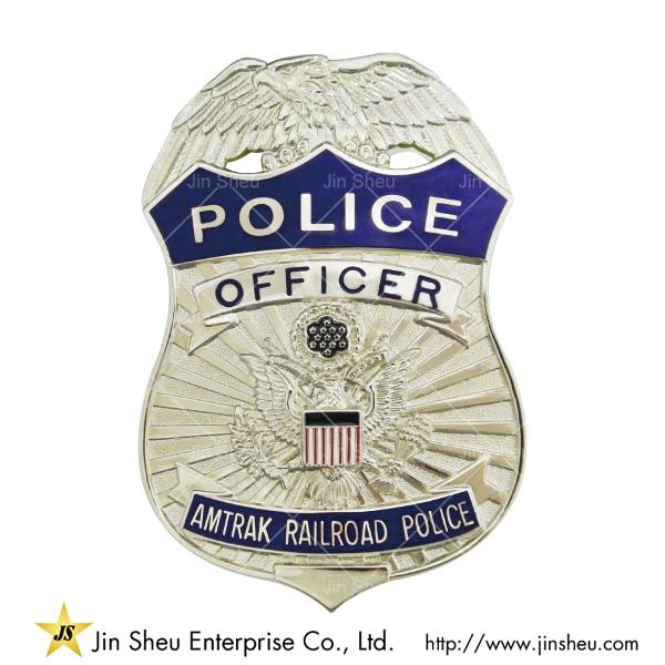 Amtrak Railroad Police Badges | Promotional Products Supplier - Jin Sheu